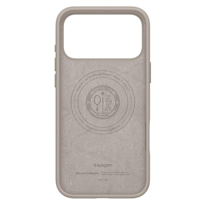 Силиконов кейс с МagSafe за iPhone 17 Pro Max от Spigen Fit - Stone