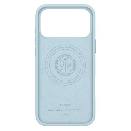 Силиконов кейс с МagSafe за iPhone 17 Pro Max от Spigen Fit - Mute Blue