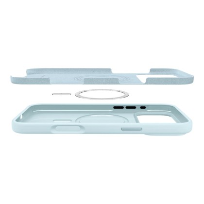 Силиконов кейс с МagSafe за iPhone 17 Pro Max от Spigen Fit - Mute Blue