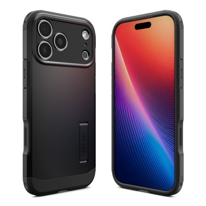  Удароустойчив кейс с MagSafe за iPhone 17 Pro Max от Spigen Tough Armor T Mag - Black