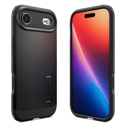  Удароустойчив кейс с MagSafe за iPhone Air от Spigen Tough Armor T Mag - Black