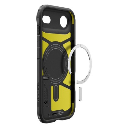  Удароустойчив кейс с MagSafe за iPhone Air от Spigen Tough Armor T Mag - Black
