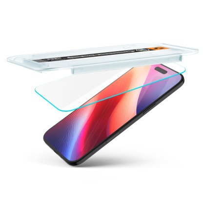 SZKŁO HARTOWANE SPIGEN GLAS.TR ”EZ FIT” 2-PACK  IPHONE AIR CLEAR