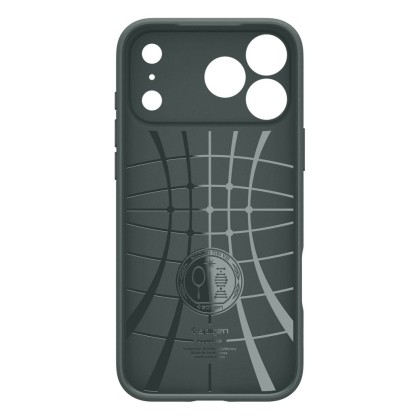Силиконов кейс за iPhone 17 Pro от Spigen Liquid Air - Abyss Green