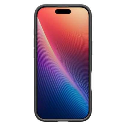 Силиконов кейс за iPhone 17 от Spigen Liquid Air - Matte Black