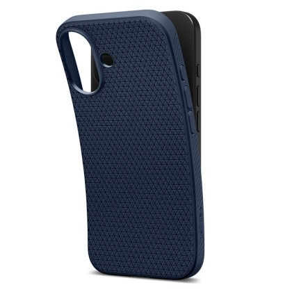 Силиконов кейс за iPhone 17 от Spigen Liquid Air - Navy Blue