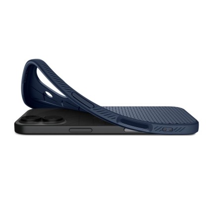 Силиконов кейс за iPhone 17 от Spigen Liquid Air - Navy Blue