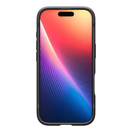 Удароустойчив кейс с MagSafe за iPhone 17 от Spigen Rugged Armor Mag - Matte Black