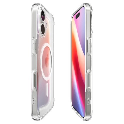 SPIGEN ULTRA HYBRID MAG MAGSAFE IPHONE 17 CLEAR/WHITE