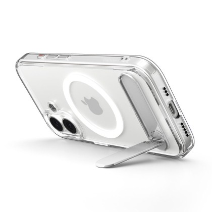 SPIGEN ULTRA HYBRID ”S” MAG MAGSAFE IPHONE 17 CLEAR/WHITE