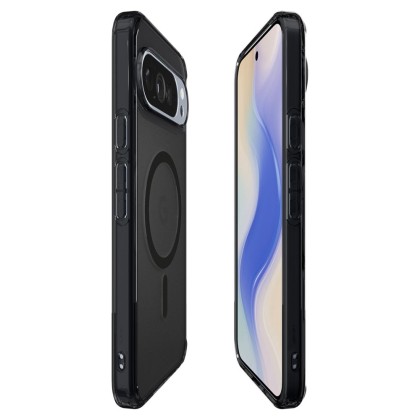 Удароустойчив кейс с MagSafe пръстен за Google Pixel 10 Pro XL от Spigen Ultra Hybrid Mag - Frost Black
