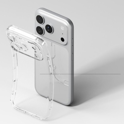 Тънък силиконов кейс за iPhone 17 Pro Max от Ringke Air - Прозрачен 