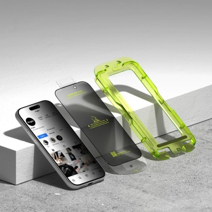 SZKŁO PRYWATYZUJĄCE RINGKE EASY SLIDE 2-PACK IPHONE 17 PRO MAX PRIVACY