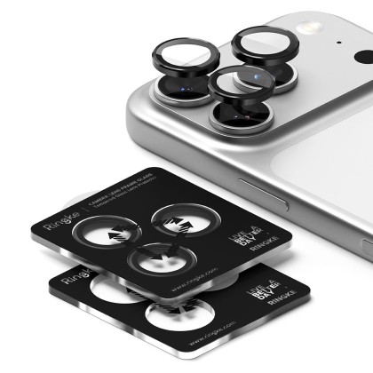 OSŁONA APARATU RINGKE CAMERA FRAME PROTECTOR 2-PACK IPHONE 17 PRO / 17 PRO MAX BLACK