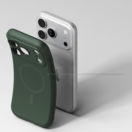 Удароустойчив кейс с MagSafe за iPhone 17 Pro от Ringke Onyx Magnetic - Dark Green