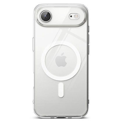 Удароустойчив твърд кейс с MagSafe за iPhone Air от Ringke Fusion Magnetic - Clear