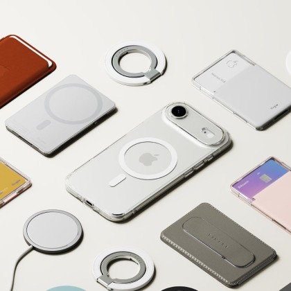Удароустойчив твърд кейс с MagSafe за iPhone Air от Ringke Fusion Magnetic - Clear
