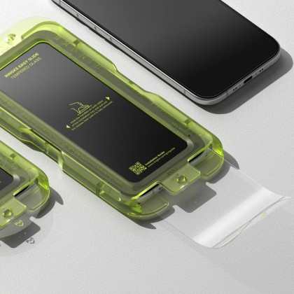 SZKŁO HARTOWANE RINGKE EASY SLIDE 2-PACK IPHONE AIR BLACK