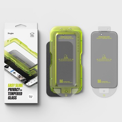 SZKŁO PRYWATYZUJĄCE RINGKE EASY SLIDE 2-PACK IPHONE AIR PRIVACY