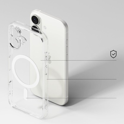 RINGKE FUSION MAGNETIC MAGSAFE IPHONE 17 CLEAR