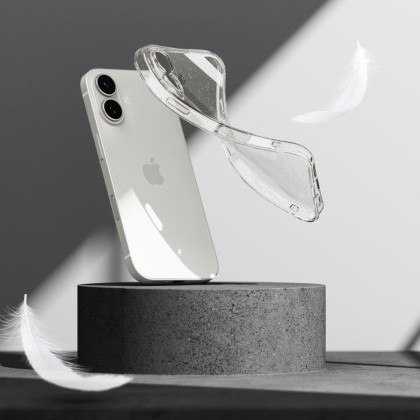 RINGKE AIR IPHONE 17 GLITTER CLEAR