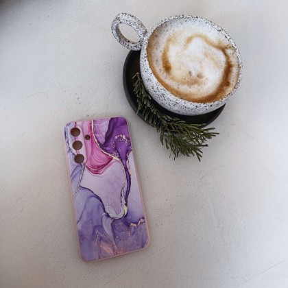 Силиконов кейс за Samsung Galaxy S25 FE от Tech-Protect Icon - Marble