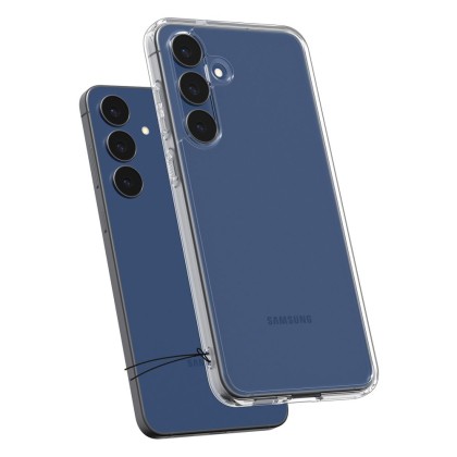 Удароустойчив кейс за Samsung Galaxy S25 FE от Spigen Ultra Hybrid - Crystal Clear