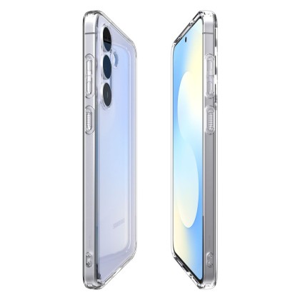 Удароустойчив кейс за Samsung Galaxy S25 FE от Spigen Ultra Hybrid - Crystal Clear