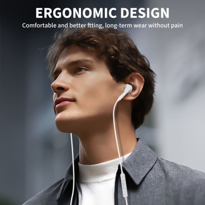 TECH-PROTECT ULTRABOOST LIGHTNING EARPHONE CORE G2 WHITE