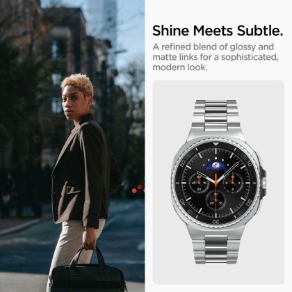 SPIGEN MODERN FIT BAND GALAXY WATCH 8 / CLASSIC (40 / 44 / 46 MM) SILVER