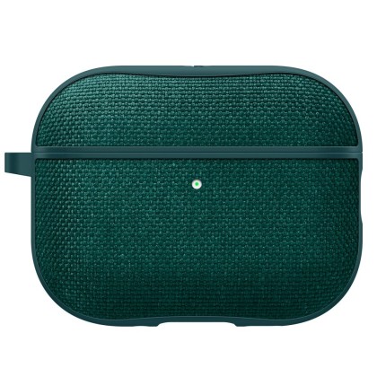 Твърд, текстилен калъф за Apple AirPods Pro 3 от Spigen Urban Fit - Midnight Green