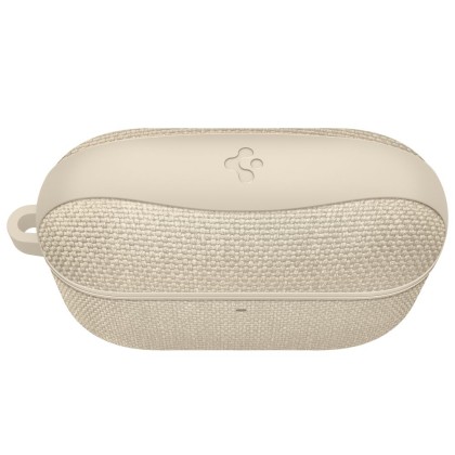 Твърд, текстилен калъф за Apple AirPods Pro 3 от Spigen Urban Fit - Dune Beige