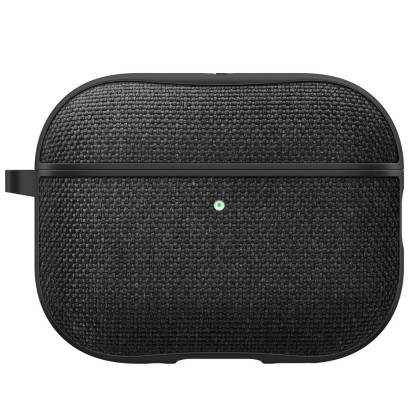 Твърд, текстилен калъф за Apple AirPods Pro 3 от Spigen Urban Fit - Black