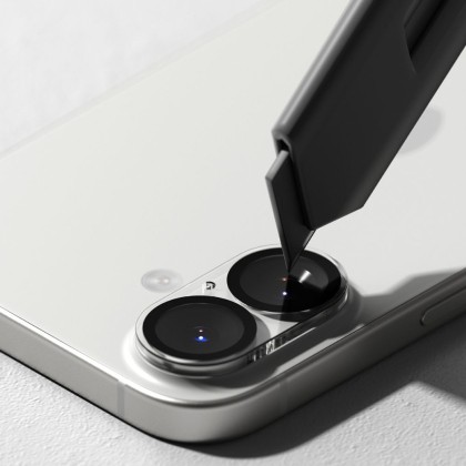 2x протектор за камери за  iPhone 17 от Ringke Camera Full Cover - Black