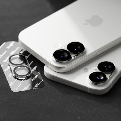 2x протектор за камери за  iPhone 17 от Ringke Camera Full Cover - Black