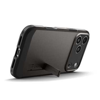  Удароустойчив кейс с MagSafe за iPhone 17  Pro от Spigen Tough Armor T Mag - Gunmetal