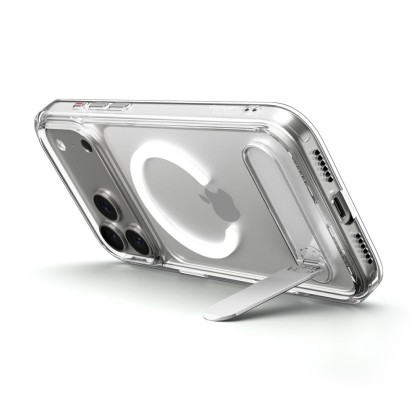 SPIGEN ULTRA HYBRID ”S” MAG MAGSAFE IPHONE 17 PRO CLEAR/WHITE