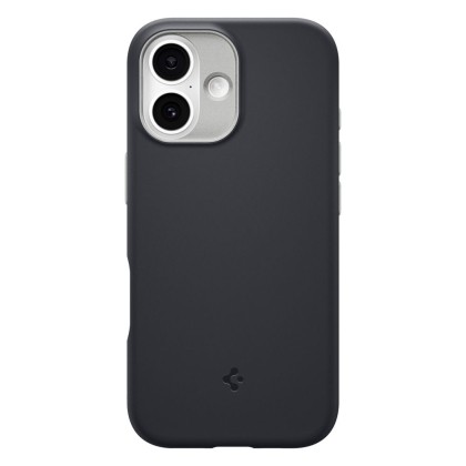 Удароустойчив кейс с MagSafe за iPhone 17 от Spigen Nano Pop - Black Sesame