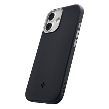 Удароустойчив кейс с MagSafe за iPhone 17 от Spigen Nano Pop - Black Sesame