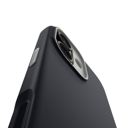 Удароустойчив кейс с MagSafe за iPhone 17 от Spigen Nano Pop - Black Sesame