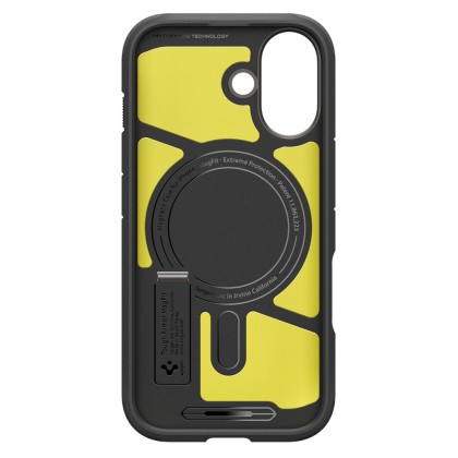  Удароустойчив кейс с MagSafe за iPhone 17 от Spigen Tough Armor T Mag - Gunmetal