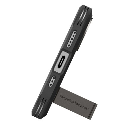  Удароустойчив кейс с MagSafe за iPhone 17 от Spigen Tough Armor T Mag - Gunmetal