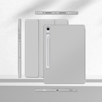 Силиконов калъф за Samsung Galaxy Tab S9 (11.0") / S9 FE / S10 FE / S10 Lite 10.9" от Tech-Protect SC PEN - Grey