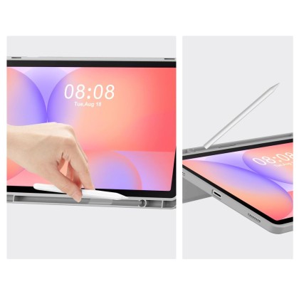 Силиконов калъф за Samsung Galaxy Tab S9 (11.0") / S9 FE / S10 FE / S10 Lite 10.9" от Tech-Protect SC PEN - Grey