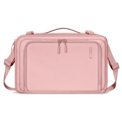 TECH-PROTECT DEFENDER S50 RYANAIR & WIZZAIR TRAVEL LAPTOP CABIN BACKPACK 20L 40x20x25 DUSTY PINK