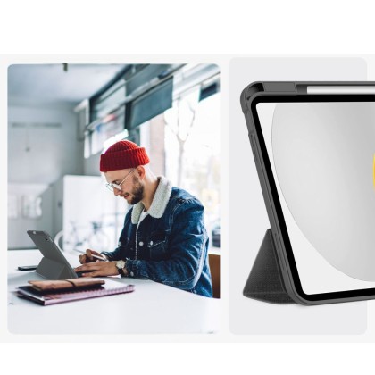 TECH-PROTECT SC PEN CANVAS IPAD 10.9” 10 / 2022 / 11” 11 / 2025 CHARCOAL GREY