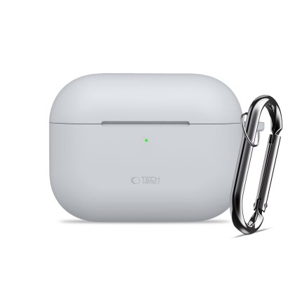 TECH-PROTECT SILICONE HOOK APPLE AIRPODS PRO 3 CRAYON GREY