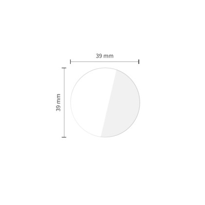 2 броя стъклени протектори за Amazfit T-Rex 3 Pro (48mm)  от Tech Protect Glass Fit+ - Clear