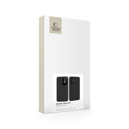TECH-PROTECT SMART WALLET GALAXY A26 5G / A17 4G / 5G MATTE BLACK