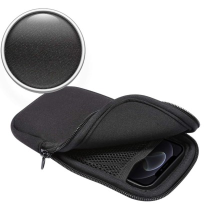 TECH-PROTECT SM70 UNIVERSAL PHONE POUCH 6.0-7.2 INCH BLACK